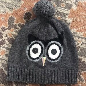 Kate Spade owl beanie